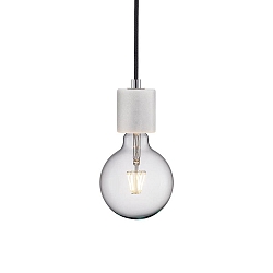 Nordlux Pendant luminaire SIV, E27, marble, white