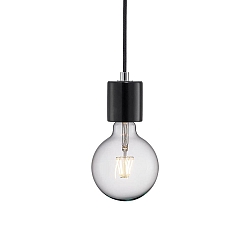 Nordlux Pendant luminaire SIV, E27, marble, black