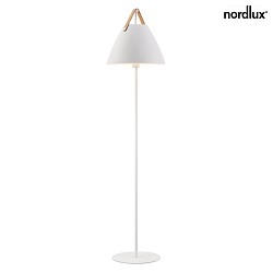 design for the people by Nordlux Stehleuchte STRAP, Hhe 153.7cm, Schirm  36cm, E27, Wei