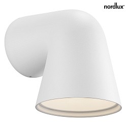 design for the people by Nordlux Wall luminaire FRONT Single Outdoor luminaire IP44,  11.8cm, GU10, parallel connectable
