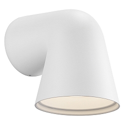 design for the people by Nordlux Wandleuchte FRONT Single Au�enleuchte IP44, � 11.8cm, GU10, parallel verbindbar, Wei�
