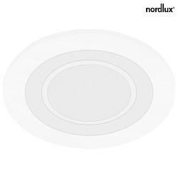 Nordlux LED Decken-Einbauleuchte CLYDE 8, Ø 8.2cm, 5.5W 2700K 350lm 120°, 3-Stufen-MOODMAKER Schaltung, Weiß