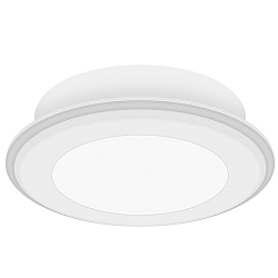 Nordlux LED Ceiling recessed luminaire ELKTON 14, � 14.5cm, 12W 2700K 1000lm 120�, 3-stage MOODMAKER circuit, white