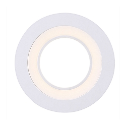 Nordlux LED Ceiling recessed luminaire CLYDE 8, � 8.2cm, 5.5W 4000K 400lm 120�, 3-stage MOODMAKER circuit, white