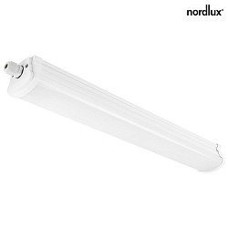 Nordlux LED-Feuchtraum-Lichtleiste OAKLAND 60 IP65, Lnge 65cm, Breite 8.3cm, 22W 4000K 2160lm 125, Wei