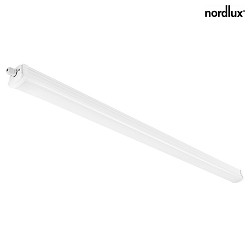 Nordlux LED-Feuchtraum-Lichtleiste OAKLAND 150 IP65, Lnge 155cm, Breite 8.3cm, 60W 4000K 5600lm 125, Wei