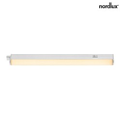 Nordlux LED Cabinet luminaire RENTON 30, length 31.2cm, 5W 2700K 350lm 130, white