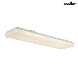 Nordlux LED-Panel TRENTON, Länge 60cm, Breite 16cm, Höhe 5cm, 23W 4000K 2400lm 120°, Weiß