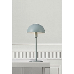 Tischleuchte ELLEN 20, IP20, E14 (exkl.), mit Schnurschalter, Metall, gr�n / PVC-Kabel wei�