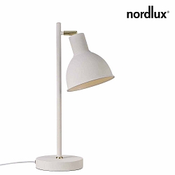 Table lamp POP, E27, IP20, brass/white