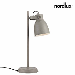 Table lamp ADRIAN, E27, IP20, gray