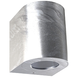 LED Outdoor Wandleuchte CANTO 2, IP44, 12W 3000K 500lm 2x120�, verzinkt