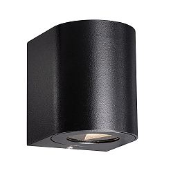 LED Outdoor Wandleuchte CANTO 2 UP/DOWN, 10,6W, 3000K, 500lm, CRI>80, IP44, seaside schwarz