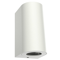Outdoor Wandleuchte CANTO MAXI 2, IP44, 2x GU10, wei�