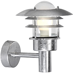 Nordlux Wall luminaire L�NSTRUP 22 Outdoor luminaire, E27, IP44, galvanized
