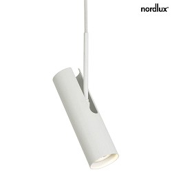 Nordlux Strahler MIB 6 Pendelleuchte mit Deckenrosette, GU10, IP20, schwenkbar, wei