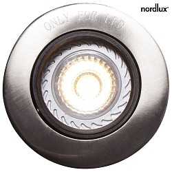 Nordlux Einbaustrahler MIXIT PRO, Aluminium gebrstet, GU10, IP23, Aluminium gebrstet