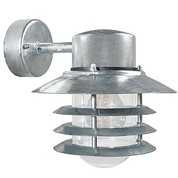 Nordlux Outdoor luminaire VEJERS DOWN Wall luminaire, E27, IP54, galvanized