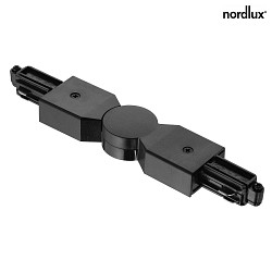 Nordlux Zubehr fr Stromschiene LINK CONNECT Verbinder, Anschluss drehbar, IP20, schwarz