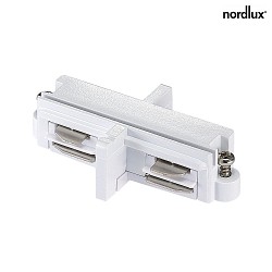 Nordlux Verbindungsstück für 1-Phasen HV Stromschiene LINK, IP20, max. 690W, IP20, weiß