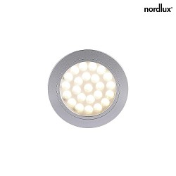 Nordlux LED Einbauleuchte CAMBIO LED, 3er Set, 2W LED, GU10, 3000K, 110lm, IP20/23, weiß
