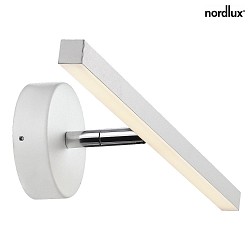 Nordlux LED Badleuchte IP S13-40 LED Spiegelleuchte, 5,6W LED, 2700K, 415lm, IP44