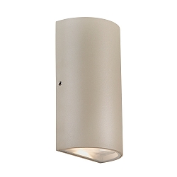 outdoor wall luminaire IP54, sand coloured 