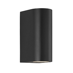 Nordlux LED Wall luminaire ASBOL Outdoor luminaire IP44, Up/Down, height 15cm, width 6.7cm, depth 9.5cm, 2x 5W 3000K, 97�