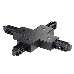Nordlux X-Connector for 1-Phase High Voltage track LINK, black