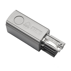 Zubeh�r f�r 3-Phasen Stromschiene GLOBALtrac� PRO - End-Einspeisung XTS 11 - Rechts, Grau
