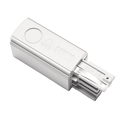 Zubeh�r f�r 3-Phasen Stromschiene GLOBALtrac� PRO - End-Einspeisung XTS 11 - Rechts, Wei�