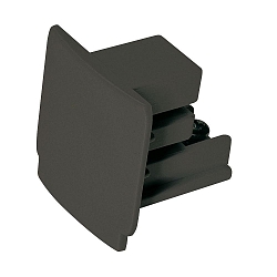 Zubeh�r f�r 3-Phasen Stromschiene GLOBALtrac� PRO / PULSE - Endkappe XTS 41, Schwarz