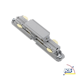 Zubeh�r f�r 3-Phasen Stromschiene GLOBALtrac� PULSE - L�ngsverbinder XTSC 621, DALI steuerbar, Grau