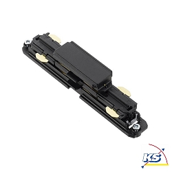 Zubeh�r f�r 3-Phasen Stromschiene GLOBALtrac� PULSE - L�ngsverbinder XTSC 621, DALI steuerbar, Schwarz