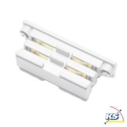 3-phase straight connector GLOBALtrac PRO - XTS 21 rigid, white