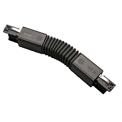 Zubeh�r f�r 3-Phasen Stromschiene GLOBALtrac� PRO - Flexibler Verbinder XTS 23, Schwarz