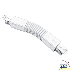 3-phase flex connector GLOBALtrac PRO - XTS 23 adjustable, white