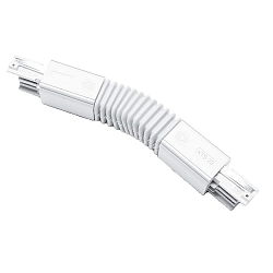 Zubeh�r f�r 3-Phasen Stromschiene GLOBALtrac� PRO - Flexibler Verbinder XTS 23, Wei�