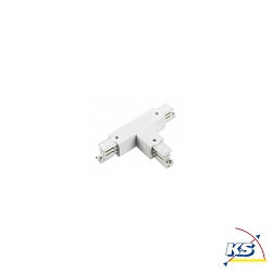 3-phase T-connector GLOBALtrac PRO - XTS 37 left, current conduction inside, white