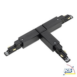 3-phase T-connector GLOBALtrac PULSE - XTSNC 636 DALI controllable, right, external current conduction, black