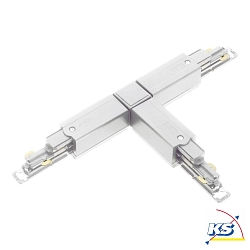 3-phase T-connector GLOBALtrac PULSE - XTSNC 636 DALI controllable, right, external current conduction, white