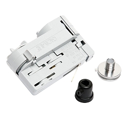 3-phase pendant suspension GLOBALtrac� - XTSA 68 universal, white