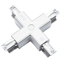 Zubeh�r f�r 3-Phasen Stromschiene GLOBALtrac� PRO - Kreuzverbinder XTS 38, Wei�