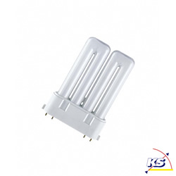 Osram compact fluorescent lamp DULUX F, 2G10, 840 neutral white, 24W