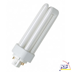 Osram Kompakt-Leuchtstofflampe DULUX T/E PLUS, GX24d-3, 840 neutralwei, 26W