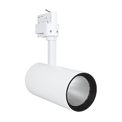 LED 3-Phasen-Strahler TRACKLIGHT SPOT D85 NFL, � 8.5cm, CRi >90, UGR <16, verstellbar, 35W 4000K 2800lm 24�, wei�