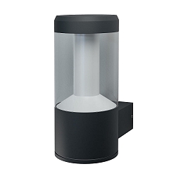 LED Au�enwandleuchte ENDURA� STYLE LANTERN MODERN, IP44, 12W 3000K 610lm, dunkelgrau / klar