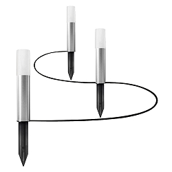 gorund spike luminaire SMART+ GARDEN POLE MULTICOLOR 3P EXT RGB+W set of 3, RGBW, controllable via WLAN / WIFI IP65, dimmable