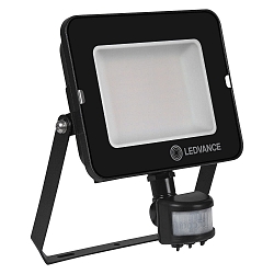floodlight FLOODLIGHT COMPACT SENSOR 50W 830 SYM 100 BK with sensor IP65, black