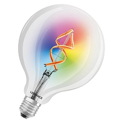 filament lamp globe SMART+ FILAMENT GLOBE RGBW 30  4.5 W/2700 K E27 G95 clear E27 4,5W 300lm 2700K 300� CRI 80